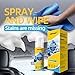 QIFOR Interior Cleaner & Protectant, Effective Car Interior Cleaner Leather Car Seat Cleaner, Suitable for Cleaning The inteerior of All Types of Vehicles (1 PCS)
