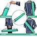DEWEL Document Tube,Plastic Expanding Poster/Art/Document Storage Tube 24.5 to 40 inches Adjustable with Carrying Strap Waterproof and Light-Resistance Telescoping Carrying Case (Green-Large Size)