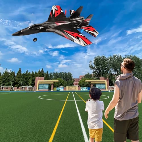 Image of Fremego Su-27 RC Airplane 2.4GHz 6-Axis Gyro Jet for Kids Adult Beginners