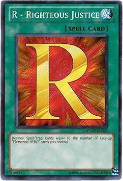 YU-GI-OH! - R - Righteous Justice RYMP-EN025 - Ra Yellow Mega-Pack - Unlimited Edition - Secret Rare