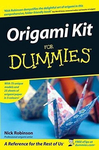 Origami Kit For Dummies by Nick Robinson (2008-11-11)
