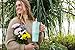 Zak Designs Care Bears Sutton Travel Tumbler for On the Go, 30oz Stainless Steel with Vacuum Insulation, Silicone Straw, and Carry Handle for Cold Drinks (Care Bears)