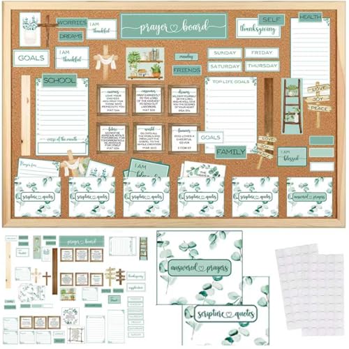 180 pcs Prayer Board Kit Christian Gift prayer board supplies
