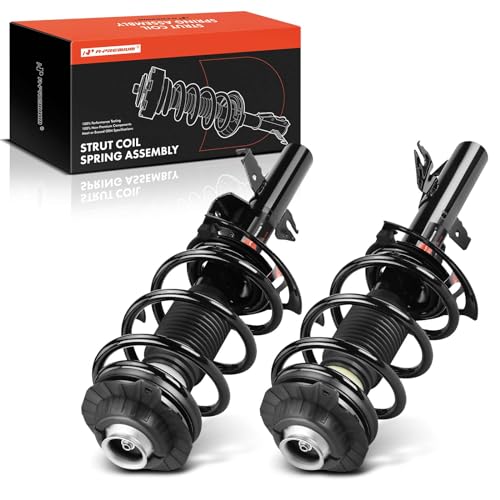A-Premium Front Complete Strut and Coil Spring Assembly Compatible with Jeep Cherokee 2014 2015 2016 2017 2018, Trailhawk, 2-PC Set