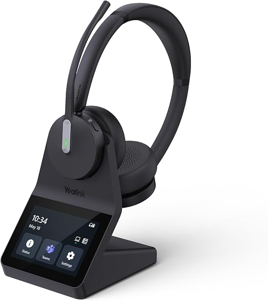 Yealink WH64 Pro DECT - Auriculares inalámbricos Dual - 1