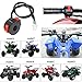 FVRITO Left Starter Kill Light Switch Female Plug Assembly for 50cc 70cc 90cc 110cc 125cc TaoTao RoKeta Sunl RPS ICEbear RPS Yamoto Jetmoto Kazuma Vitacci Chinese ATV Quad 8 Wire 3-Function