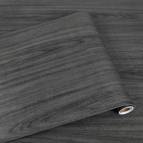 Peel and Stick Floor Tile-Wood Vinyl Flooring Roll Waterproof for