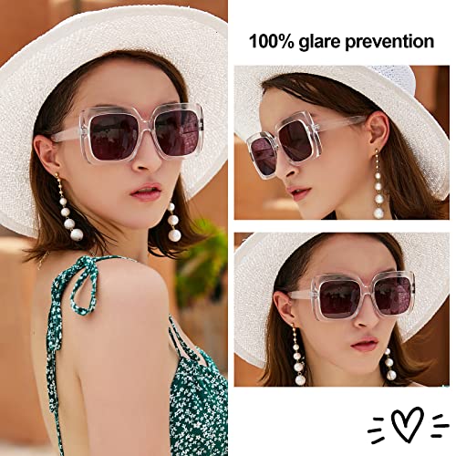 OCCI CHIARI Bifocal Sunglasses Women's Reading GLasses Oversized Sunglass Readers 3.5 UV Protection Outdoor 1.0 1.5 2.0 2.5 3.0 3.5 Big Frame2