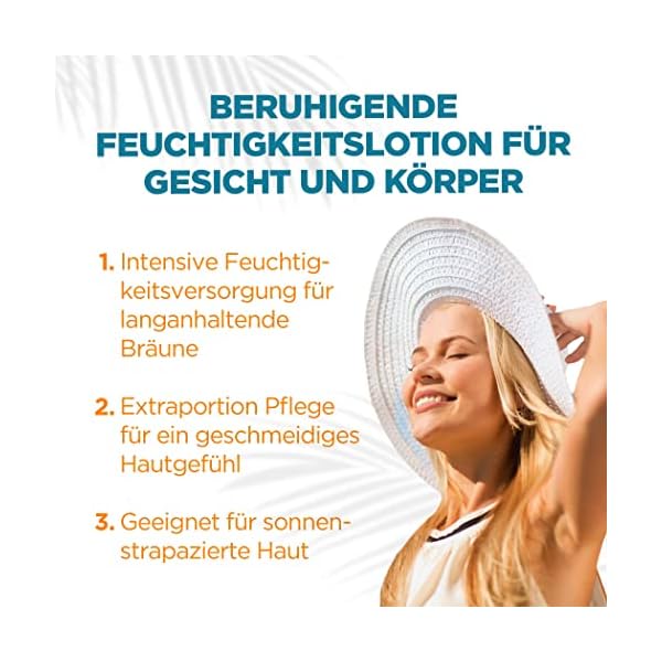 Garnier After Sun Lotion, Kühlende und beruhigende Bodylotion mit Aloe Vera, Ambre Solaire After Sun Beruhigende… – Bild 3