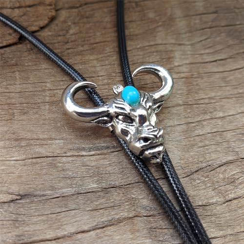 Image of Animal & Plant Bola Tie Bolo Tie Wedding Necklace for Men Women Groomsmen Western Cowboy Necktie
