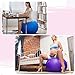 Honoson 3 Pcs Exercise Ball Large Yoga Ball Pregnancy Ball 3 Size Fitness Ball Multiple Sizes Yoga Ball Chair for Office Home Labor Gym Birth Balance, 55/65/75cm (Red, Blue, Dark Purple)