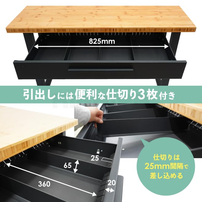 Amazon.co.jp: KIKAIYA 作業台 200kg W1220×D610×H945mm ワークベンチ