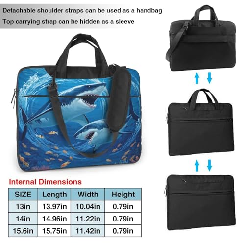 Maletín para portátil impermeable 14 pulgadas miniatura 4