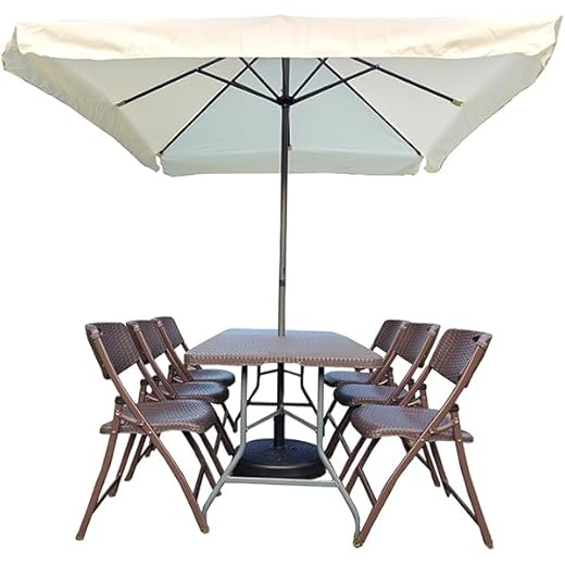 Amaze Foldable Dining Table Set 6x2.5