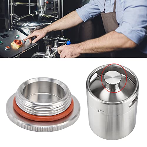 BuyWeek Mini Biervat Deksel, O Vormige Afdichting Biervat Deksel Homebrew Biervat Deksel voor 2L 3.6L en 5L Biervaten - Image 5