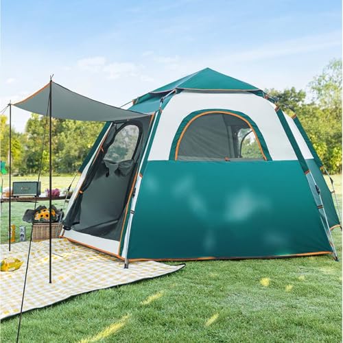 Carpa instantánea para camping 94x83x57 in para 5-8 personas miniatura 2