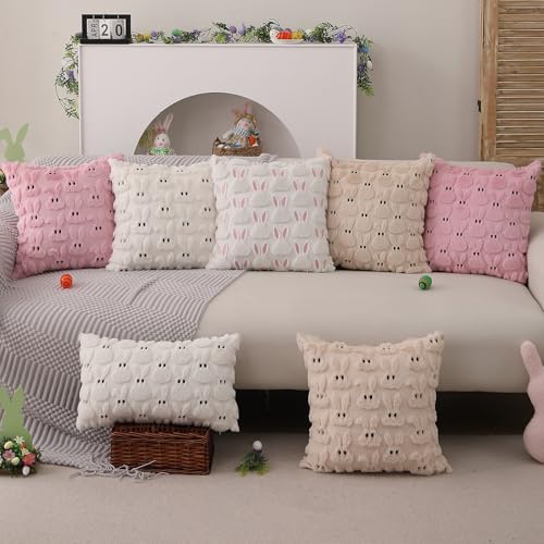 26% Off DFXSZ Easter Pillow Covers Set of 2 - Soft Plush Decor