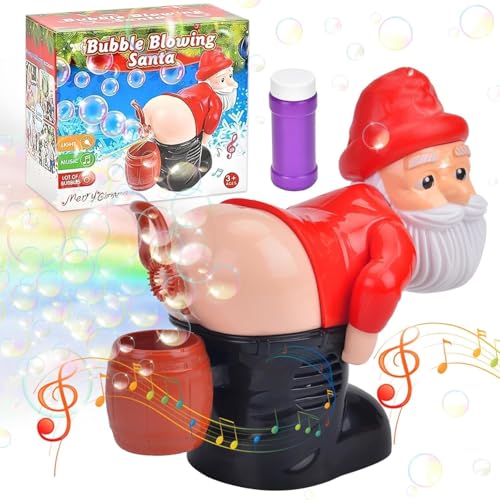 Weihnachten Santa Bubble Fart Blower, Automatische Furz Bubble...