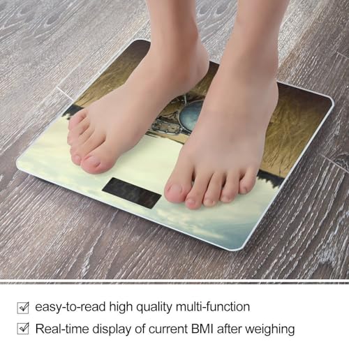 Báscula digital Music Drum in Field Smart Body Weight 180 kg miniatura 5