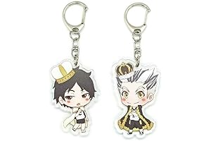 Official Haikyuu!! Acrylic Keychain Set