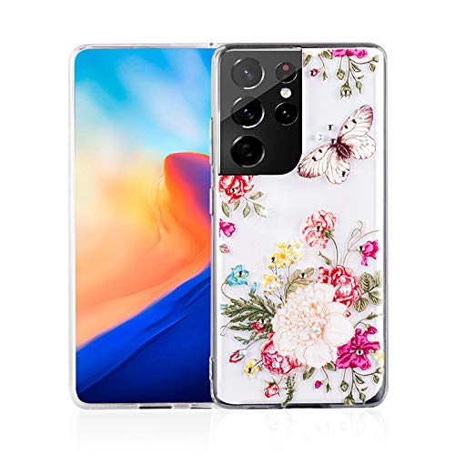 Arbuda Flower Diamond Printed Designer 2mm Soft TPU Fancy Back Case Cover for Samsung Galaxy A71 - Transparent White Butterfly (B08W1H4BZ4) Amazon Price History, Amazon Price Tracker