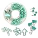 65 PCS Office Stationery Supplies Set Desk Accessories Organizer Set,Push Pins, Paper Clips, Binder Clips for Desk Decoration