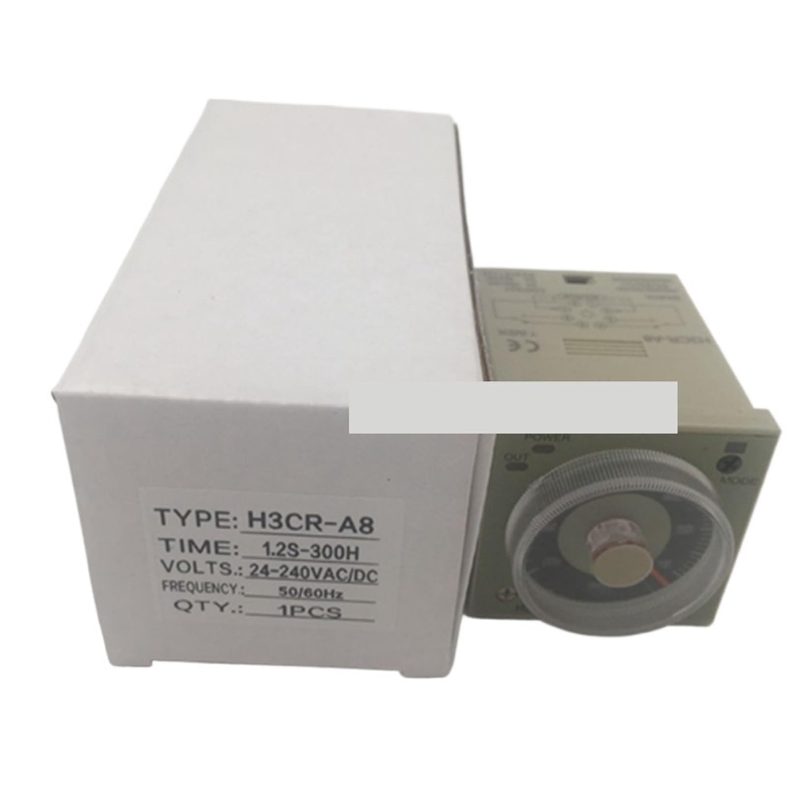 Temporisateur multifonction H3CR-A8 relais temporisé 8 broches 220V 24-240V pour armoire