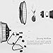immagine 3HUALANS Ventilatore USB in Acciaio,Ventilatore da Tavolo 4 Pollici Facile da Portare Potente e Silenzioso Compatibile con PC/Notebook Fantastica per la Case,Ufficio-Nero