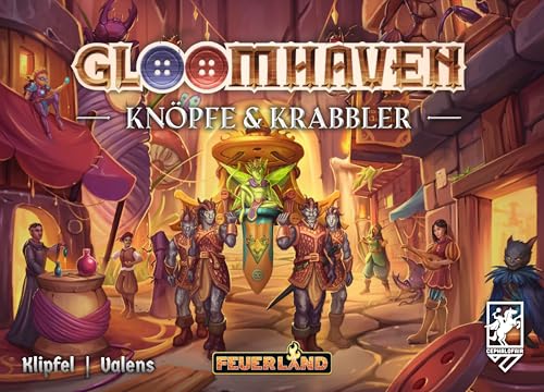 Feuerland Spiele Gloomhaven – Boutons & rampants – vue 2