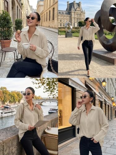 Image of Leriya Fashion Oversized Shirt for Women | Shirt for Women Stylish Western | Long Shirt for Women