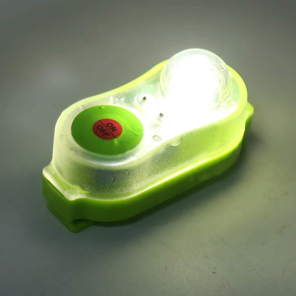 Rettungsweste Licht,JHYD I LED-Lithium-Rettungswestenleuchte,Lebensrettende Taschenlampe,Survivor-Locator-Licht,Rettungsleuchte Meerwasser Selbstbeleuchtung für Wasserüberlebensnotfälle(Grün)