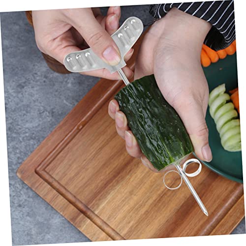 Cortador en espiral para vegetales Happyyami de acero inox miniatura 5