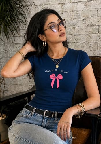 Image of Wear Your Opinion Women's Fitted Top Summer Printed Tshirt Cuddle Baby Tees Short Sleeve 220 GSM Soft Fabric