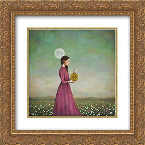 ArtDirect Counting on the Cosmos 20x20 Gold Ornate Frame and Double Matted Art Print by Huynh, Duy