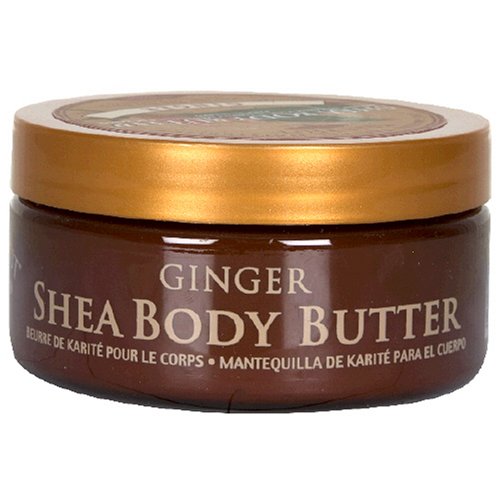 Tree Hut Shea Body Butter, Ginger, 7-Ounce Jars (Pack of 4)