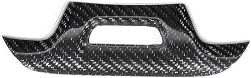 Miniatura 10 de Funda de volante de fibra de carbono para Chevrolet Camaro ZL1 2017-2019 (sin agujero)