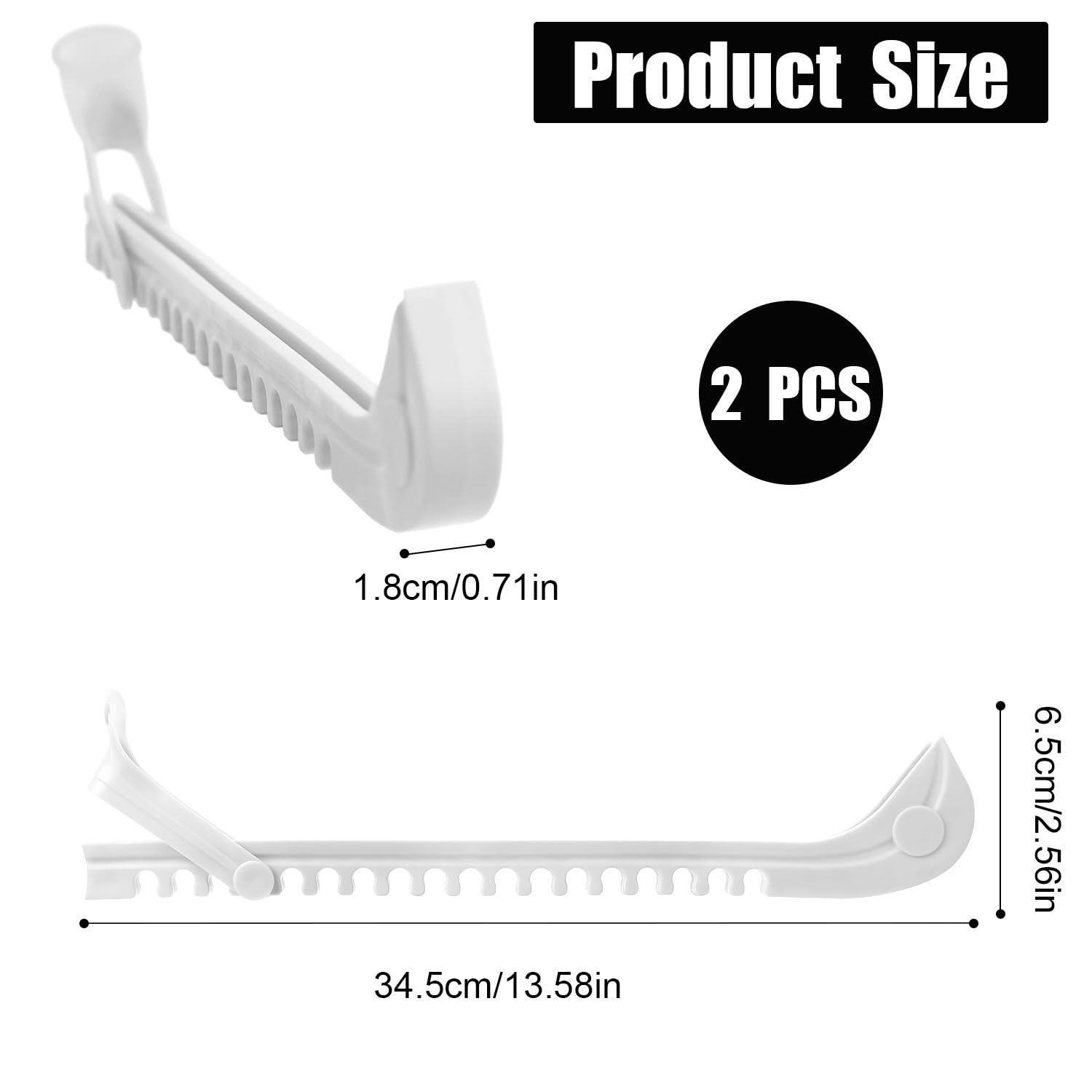 NQEUEPN 1 Paire de Protege Lame Patin à Glace, Protection de Lame de Glace avec Serviette Hockey Protections de Patins Artistiques pour Enfants Adultes Adolescents Femmes Hommes Garçons Filles (Noir NQEUEPN 1 Paire de Protege Lame Patin à Glace, Protection de Lame de Glace avec Serviette Hockey Protections de Patins Artistiques pour Enfants Adultes Adolescents Femmes Hommes Garçons Filles (Noir