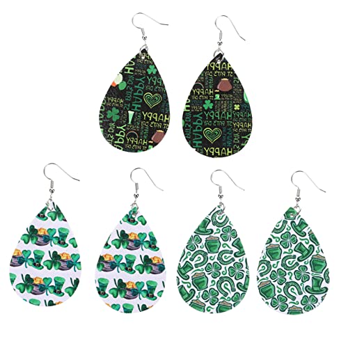 Boucles d'oreilles pendantes légères anti-douleur et collier tasse