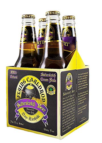 Flying Cauldron Butterscotch Beer - Paquete de 4 x 355 gr - Totale: 1420 gr