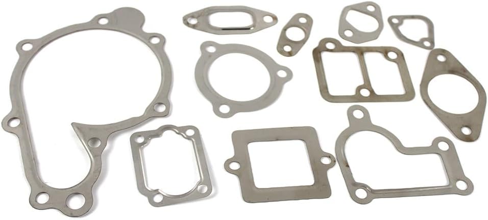 V3307 V3307T Engine Gasket Kit Compatible with Kubota M6040 M6060 Tractor S650 S630 Compatible with Bobcat Skid Loader 1G772-99350 1G772-99360