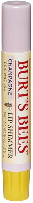Burt's Bees Lip Shimmer Champagne, 2,55 g, Pacote com 3