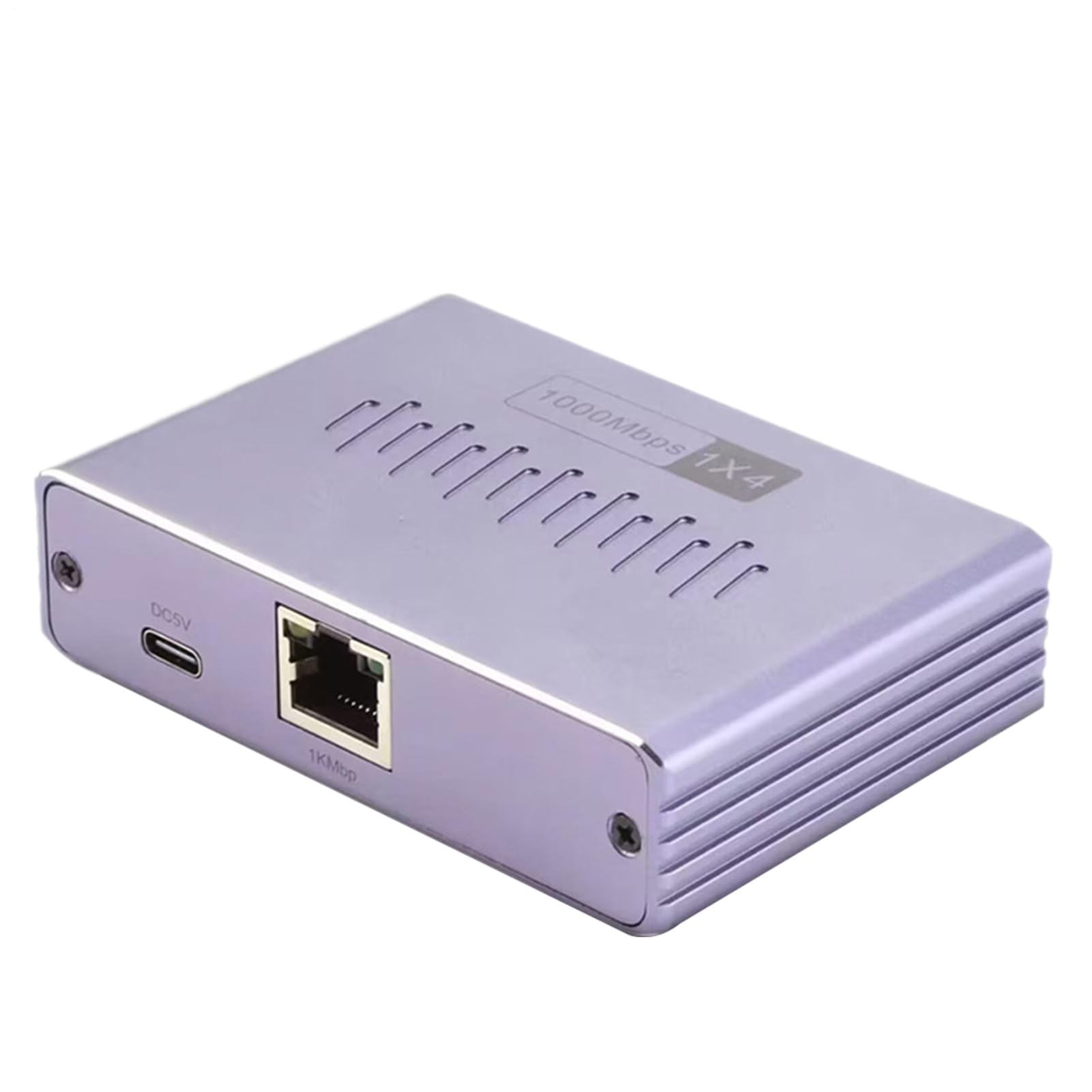 Connettore splitter LAN - Splitter Internet ad alta velocità, espansore di segnale cablato | L'adattatore cavo da 1 a 4 porte supporta un trasferimento rapido di 1000Mbps, collegamento affidabile per