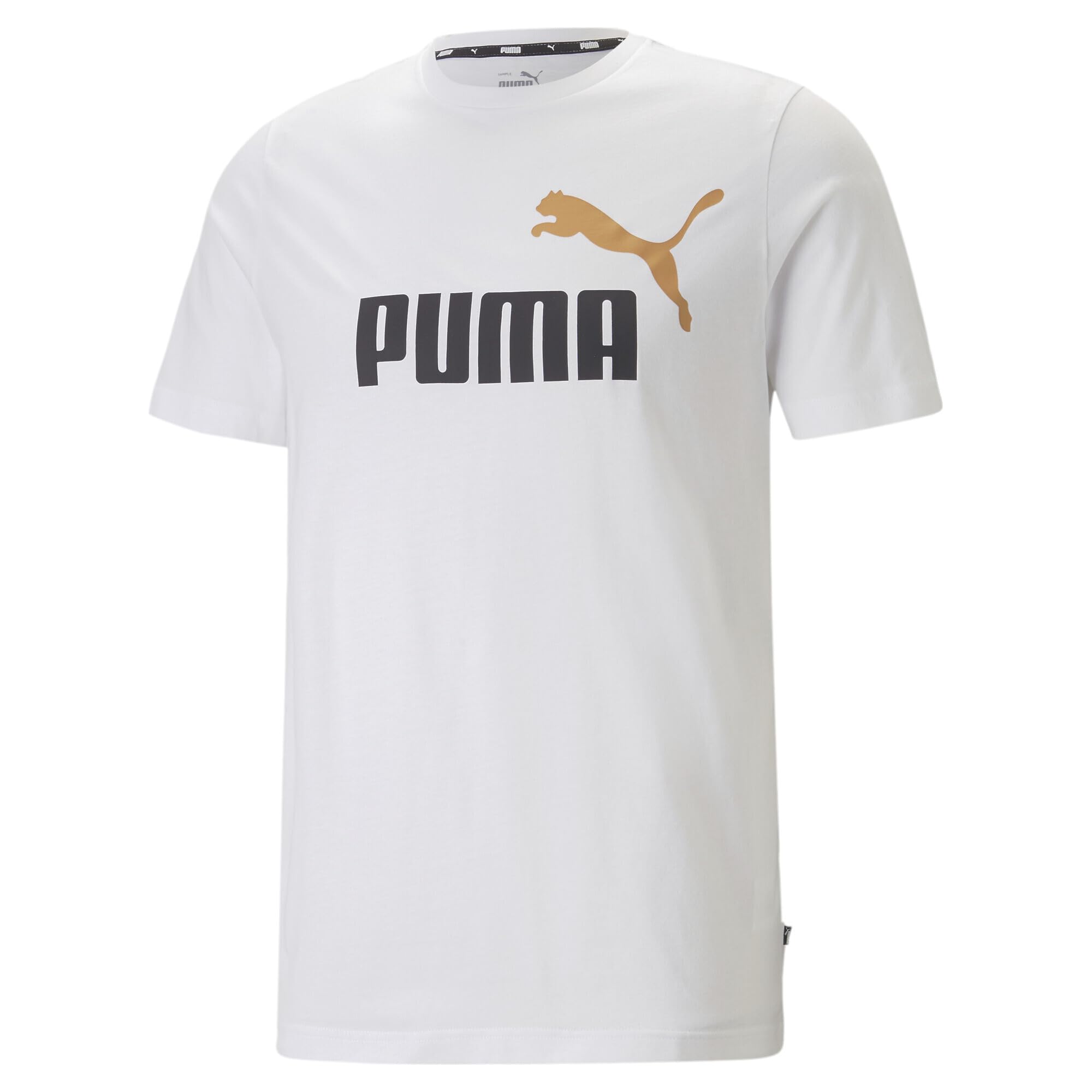 PUMA ESS Logo tee (S) Camiseta Unisex Adulto