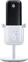 Elgato Onda: 3 branco - Microfone condensador USB de qualidade de estúdio premium para streaming, podcast, jogos e home office, software de mixagem gratuito, anti-distorção, plug 'n Play, para Mac, PC