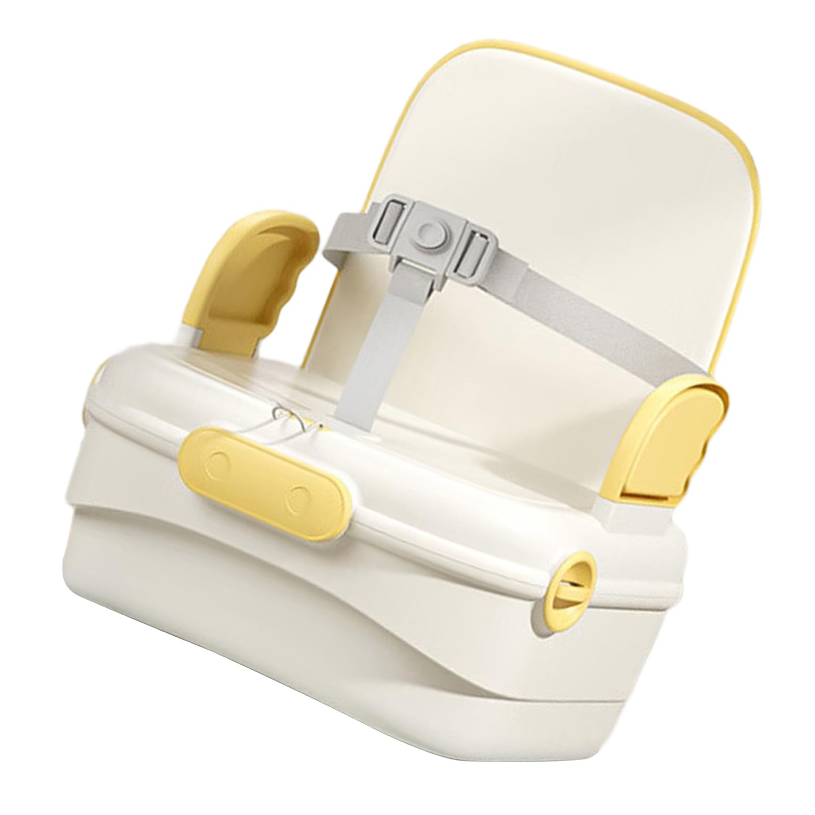 Silla de alimentación infantil Asiento Boosting Plegable Base Antideslizante Suave Fácil de Llevar Mochilas Diseño para Interior y Exterior PU Asiento de Forro Portátil Acolchado