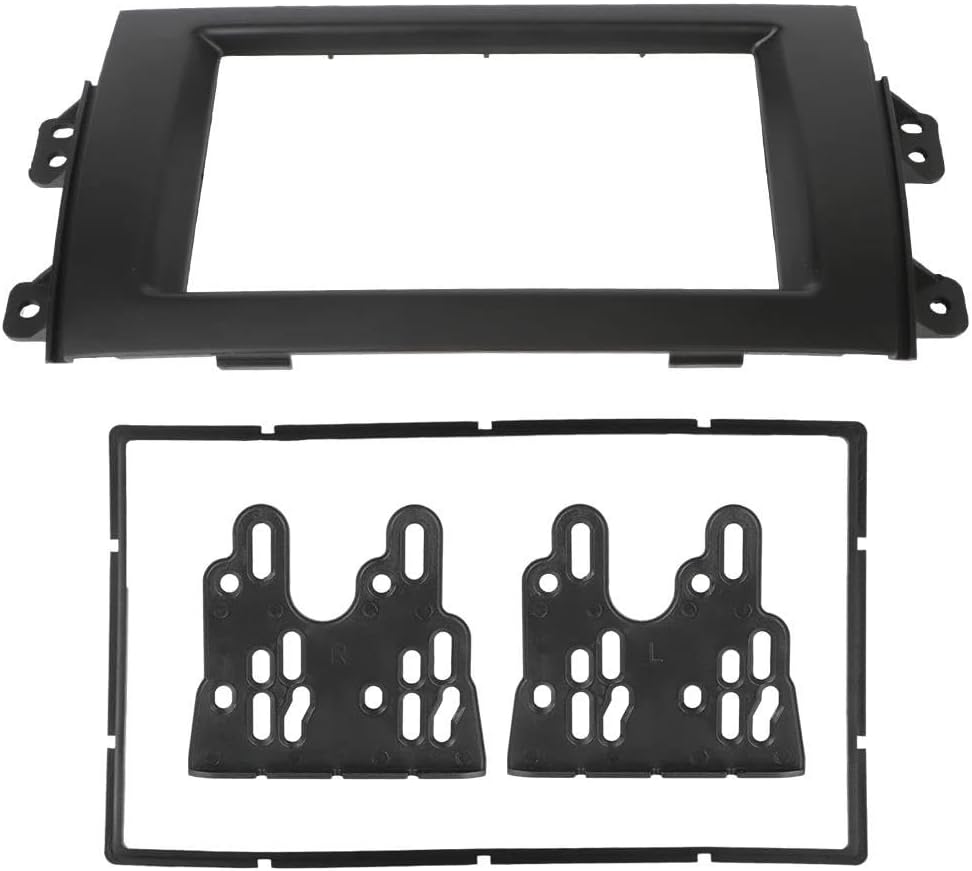 ステレオラジオフェイシアフレーム ステレオラジオフェイシアパネルフレームオーディオインテリアカバートリムに適合する に適合する アイ 2DIN  オーディオパネル DVDナビゲーションパネルフレーム カーフェイシア ステレオラジオパネル に適合する シトロエン に適合す ... 車用 DVD プレーヤー パネル フレーム 2Din ステレオ トリム カバー ラジオ オーディオ フェイシア に適合する スズキ