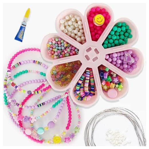 Realizzi Kit de Acessórios para Cabelo Infantil com Miçangas Coloridas e Tiaras Arco Cabelo Completo