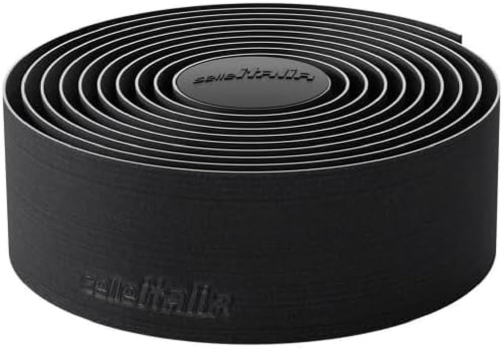 Ruban De Guidon Selle Italia Gran Fondo - Mousse EVA Grise, épaisseur 2.5mm - Confort, Antidérapant, Facile à Poser