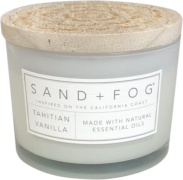 Sand + Fog Scented Candle Tahitian Vanilla Additional