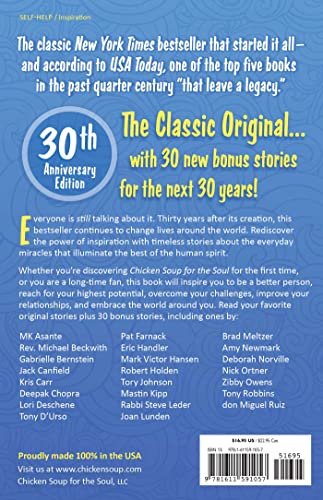 Chicken Soup for the Soul 30th Anniversary Edition: Plus 30 Bonus Stories